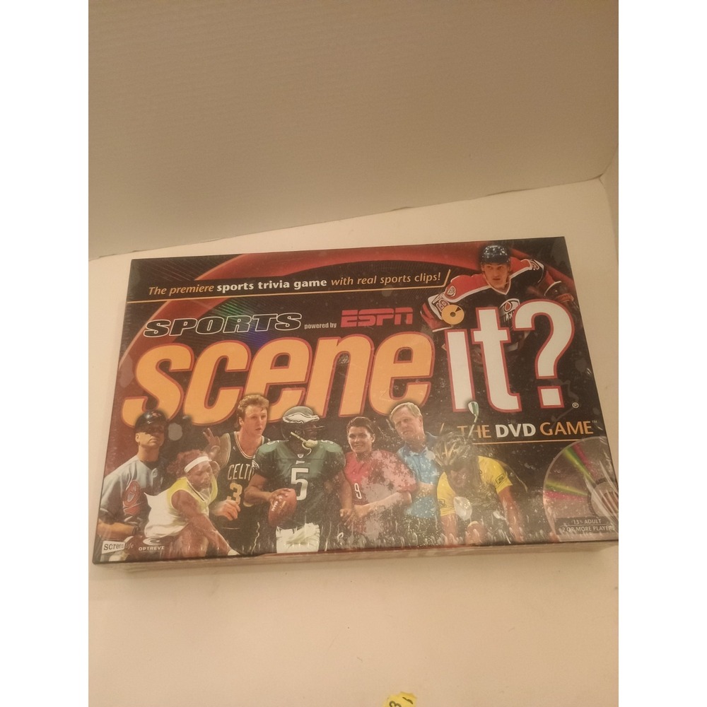 '05 SCENE IT?SPORTS Powered by ESPN The DVD Game Sports Trivia BRAND NEW Sealed